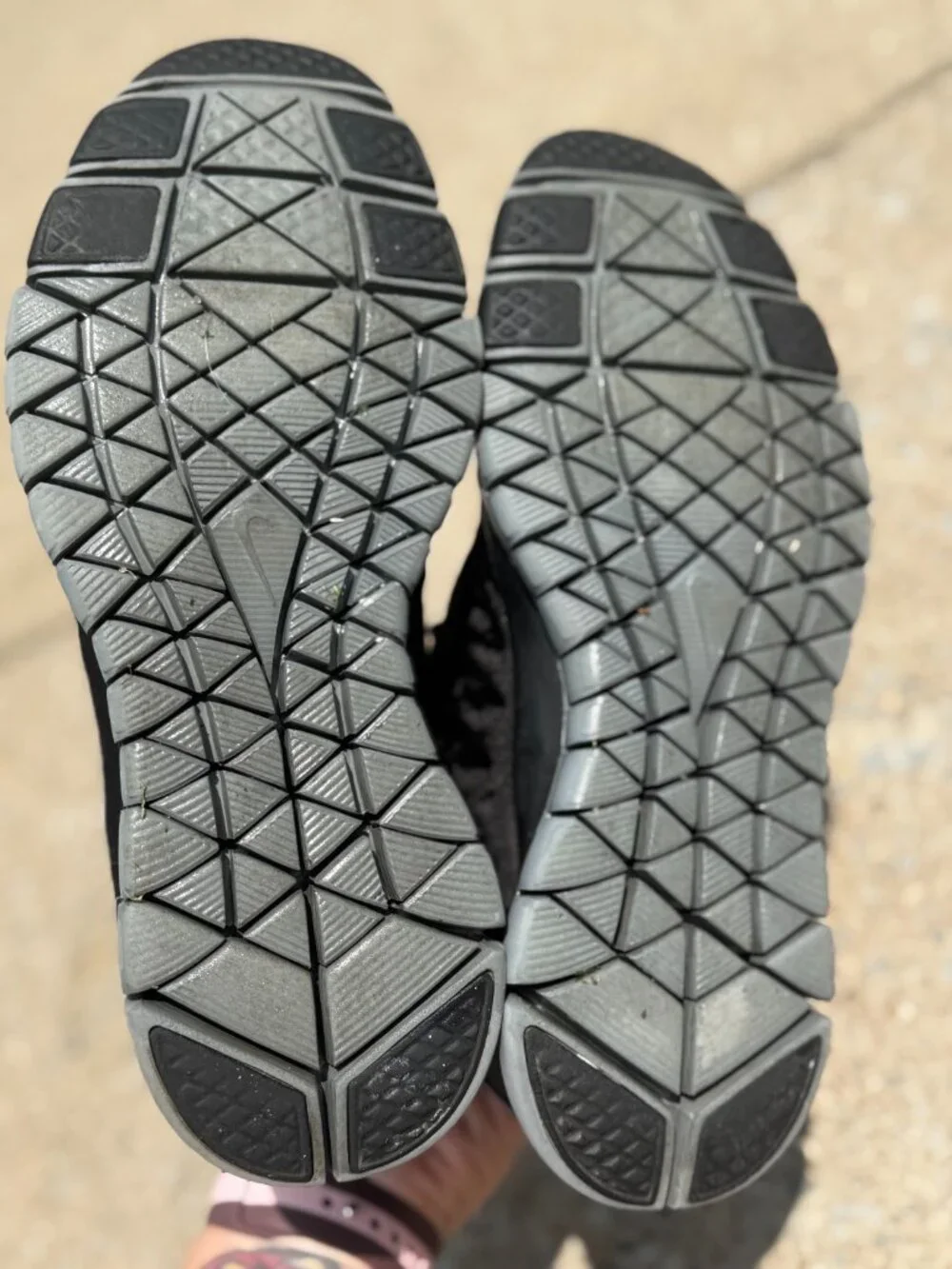 Nike Free TR Fit 2 Black Training Shoes Y2K Athleisure Womens 8.5 4012